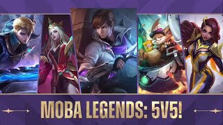 Live Playing with Subscribers😎🔥Day 2 in Moba Legends 5v5🔥Join Fast mobalegends5v5 [upl. by Leahplar802]