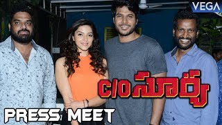 Co Surya Movie Press Meet  Sundeep Kishan Mehreen [upl. by Joletta]