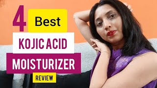 4 Best Kojic Acid Moisturizer to Reduce Dark Spots Hyperpigmentation amp To Evenout Skin Tone [upl. by Nerwal]