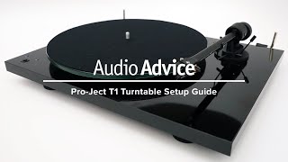 ProJect T1 Turntable Setup Guide [upl. by Sira]