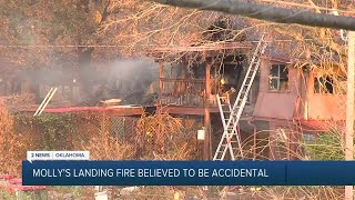 Mollys Landing fire believed to be accidental [upl. by Gessner]