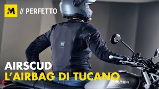 Arriva AIRSCUD lairbag di Tucano Urbano studiato per la strada loffroad e la pista [upl. by Darcie]