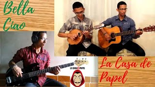 Bella Ciao  La casa de papel Cover Mandolina Guitarra Bajo [upl. by Nylicaj]