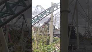 The first drop on colossus at Thorpe park [upl. by Dina]