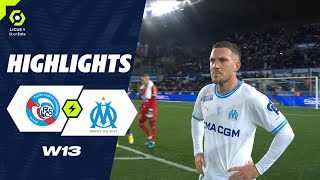 RC STRASBOURG ALSACE  OLYMPIQUE DE MARSEILLE 1  1  Highlights  RCSA  OM  20232024 [upl. by Isolde324]