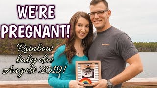 PREGNANCY ANNOUNCEMENT VIDEO  EXPECTING OUR RAINBOW BABY  Erika Ann [upl. by Wey]