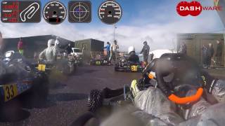 Motorsport Ireland Karting Watergrasshill Onboard Iame X30 senior [upl. by Anahsed]