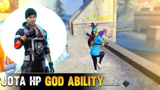 Jota Character Ability In Free Fire  Jota Character Tips And Tricks [upl. by Wong]