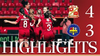 Match Highlights Swindon Town Women vs Abingdon United Women [upl. by Schweitzer]