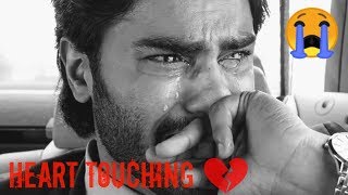 Very sad status for boys  very heart touching status  WhatsApp status 2019  crying boy😭😭 [upl. by Ahsatniuq]