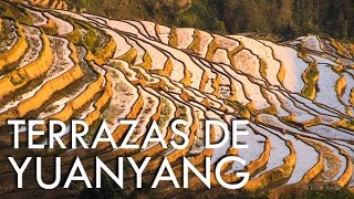 Las increíbles terrazas de arrozales de Yuanyang  Yunnan  China misteriosa [upl. by Tuneberg]