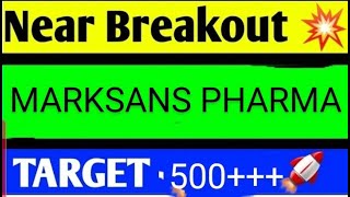 MARKSANS PHARMA SHARE LATEST NEWS TODAYMARKSANS PHARMA SHARE TARGETMARKSANS PHARMA SHARE ANALYSIS [upl. by Lalise127]