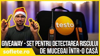 GIVEAWAY  Set pentru detectarea riscului de mucegai întro casă de la Moș Șoflete [upl. by Haisi229]