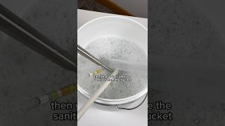 EASIEST WAY TO SANITIZE BREWING EQUIPMENT [upl. by Aierb]