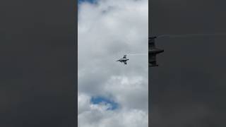 🇭🇺Hungarian Saab39 Gripen display airpower aviation airplane fighterjet airshow viralvideo [upl. by Neelrak664]