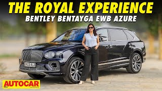 Bentley Bentayga EWB review  Palace on wheels  First Drive  Autocar India [upl. by Erhart713]