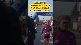 Llegadas 5 y 10 k la gran ciudad [upl. by Enirehtac640]