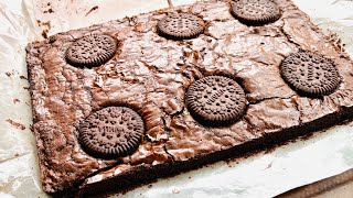 the best fudgy brownie recipe  deliciouse chocolate brownie dessert😇 [upl. by Mcmillan]