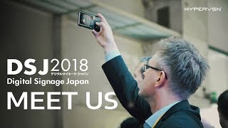 HYPERVSN™ at Digital Signage Japan 2018 [upl. by Ashlen]