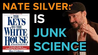 Nate Silver The Keys to the White House is junk science and cant tell you wholl win [upl. by Enelcaj458]