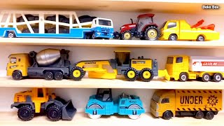 Tractor Car Transporter Roller Motor Grader Expedition Truck Wheel Loader Tanker Truck Train [upl. by Myranda]