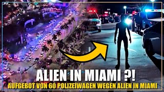 Aliens in Miami Riesiger Polizeieinsatz vor Einkaufszentrum wegen „Schattenkreatur“ [upl. by Odele872]