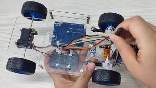 MG90S（オレンジ Servo Motor）の調整手続OSOYOO Arduino用 アルドゥイーノ UNO ロボット カー スマートカー キット [upl. by Abbe314]