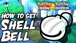 How to Get Shell Bell Location – Pokémon Sun and Moon Shell Bell Location [upl. by Lenzi]