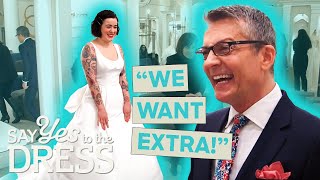 Mum Steals Spotlight And Tries On Wedding Dress Too  Say Yes To The Dress Atlanta [upl. by Tuttle573]