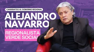 Conoce a los candidatos a Gobernador Regional del Biobío Alejandro Navarro [upl. by Cathey]