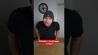 Reisepass beantragen in der Stadt vs im Dorf 😂  Nikolaj [upl. by Aielam]