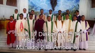 Tahbisan Diakon di Pineleng Juli 2007wmv [upl. by Ennalyrehc726]