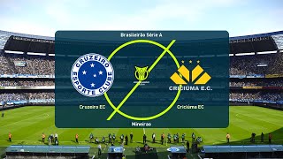 ⚽ Cruzeiro vs Criciuma ⚽  Brasileiro serie A 11092024  Fifa [upl. by Clarita]