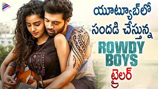 Rowdy Boys Movie Trailer Trending on YouTube  Ashish  Anupama  DSP  Harsha Konuganti  Dil Raju [upl. by Perlis]