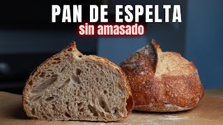 Cómo hacer PAN de ESPELTA con MASA MADRE [upl. by Noteek]