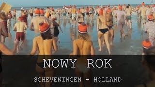 New Years Dive 2018 Scheveningen [upl. by Lleuqram721]