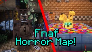 I made a HORROR PIZZERIA FNAF in MINECRAFT [upl. by Mosra8]