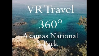 Akamas National Park Cyprus in 360° [upl. by Leahcar698]