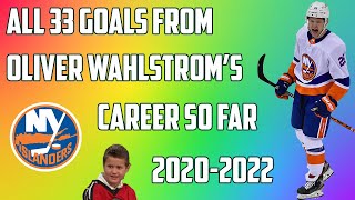 All 33 Goals From Oliver Wahlstroms Career So Far 20202022 [upl. by Attinahs]