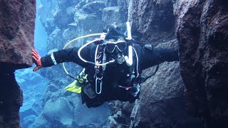 2024 Diving the Icelandic Silfra Fissure [upl. by Kyrstin701]