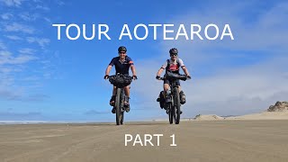 Tour Aotearoa North Island Bikepacking Part1 [upl. by Telocin]