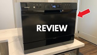 COMFEE’ Portable Countertop Dishwasher  Quick Review [upl. by Etnauj]