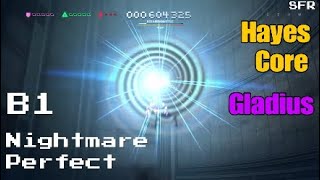 Sky Force Reloaded  B1 Nightmare Perfect Gladius amp Hayes Core PS4 🎵 Dynatron [upl. by Unders418]