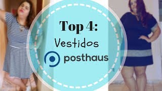 Top 4 Vestidos Plus size da Posthaus [upl. by Woodall]