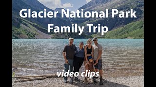 Glacier National Park Family Trip  August 2024 [upl. by Elleinwad]