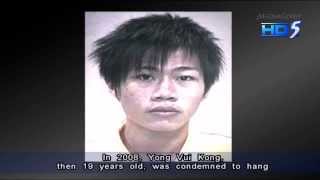 First drug offender Yong Vui Kong on death row escapes gallows  14Nov2013 [upl. by Aerdnu174]