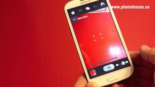 Samsung Galaxy S3  Demo av kamera [upl. by Cleopatra]