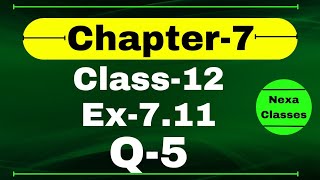 Class 12 Ex 711 Q5 Math  Chapter7 Class12 Math  Integration  Ex 711 Q5 Class 12 Math [upl. by Ecienal316]