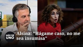 Monólogo de Alsina quotHágame caso no me sea insumisaquot [upl. by Asined]