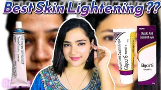 Glyco 6 vs Tretinoin Which One Gave Me the Best Skin Lightening Results  Indian Youtuber Anmol [upl. by Alexina]